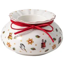 Villeroy & Boch Teelichthalter Toy's Delight Porzellan Rot/Weiß