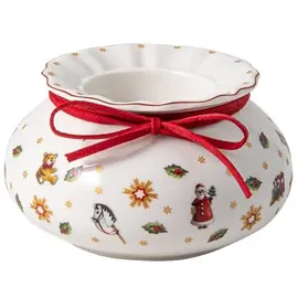 Villeroy & Boch Teelichthalter Toy's Delight Porzellan Rot/Weiß
