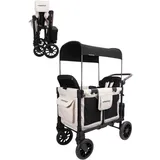 wonderfold W2 Luxe Pro KinderVan für 2 Kinder Beige