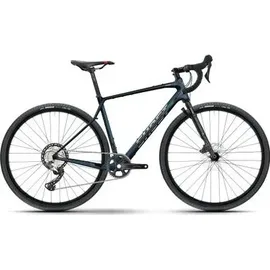 Ghost Asket CF Full Party 28 Zoll RH 55 cm metallic dark blue/carbon showing - glossy