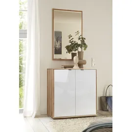 Wiemann Cardiff Sideboard 80 x 86 x 43 cm Braun / Weiß