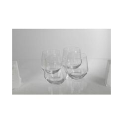 4x Fontignac Trinkgläser Kristallglas Wasser Whiskey 4er Set Getränke Geschirr