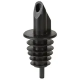 ich-zapfe Ausgiesser - BILLY, Kunststoff, für 0,5 - 1,5 L Flaschen, Mit 5 Lamellen, Schwarz