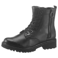 Remonte Schnürstiefelette, Gr. 39, schwarz , 41001411-39