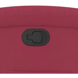 vidaXL Relaxsessel mit Aufstehhilfe Samt 144,5 x 82 x 0 cm Weinrot
