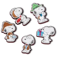 Crocs Unisex Peanuts 5 Pack Schuhanhänger