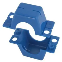 LE SANITAIRE Js Plombierschelle 3/4 Zoll, Blau, Beschriftet, 2-teilig