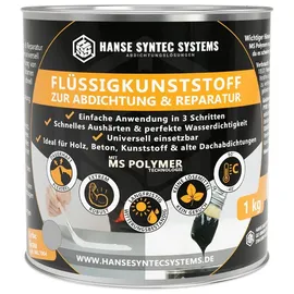 hanse syntec systems Flüssigkunststoff 5 kg Schwarz