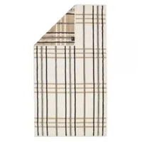 CAWÖ Noblesse Check Duschtuch 80 x 150 cm beige