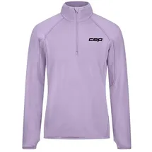 CEP Damen Core Run Thermal Zip Shirt Long Sleeve lila