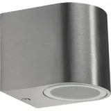 ChiliTec Wandleuchte CTW-1, für 1x GU10, Edelstahl poliert
