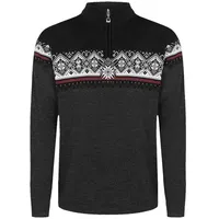 Dale of Norway Moritz Masc Sweater darkcharcoal raspberry black (E) M
