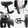 vidaXL Kinderfahrrad 16 Zoll schwarz