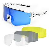 YEAZ Sport-Sonnenbrille SUNTHRILL Set MPNR/Herstellernummer Blau/Weiß