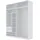 marmex meble Offener Kleiderschrank 190 x 206 x 51 cm Weiß