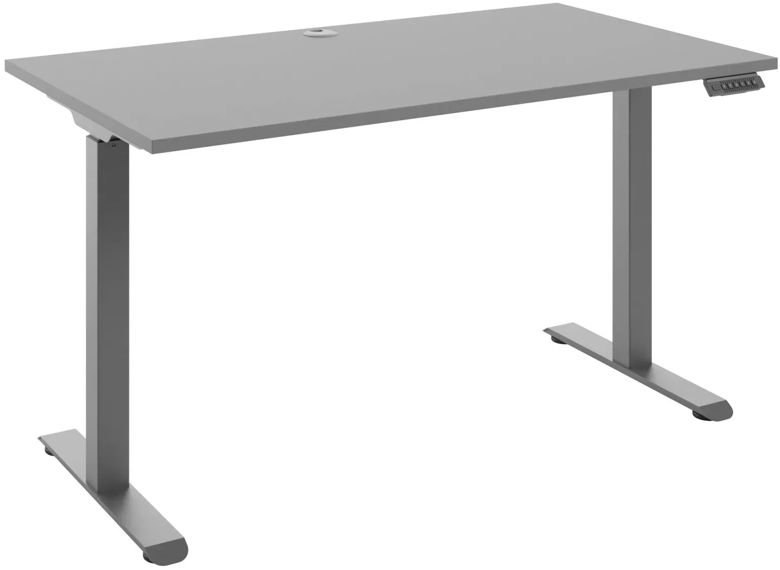 Manjana E-Schreibtisch 1-motorig OHIO - B/H/T ca. 130,00x74,20x68,00