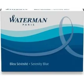 Waterman Füllerpatronen Standard Serenity Blue 8 Stück