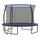 Songmics Gartentrampolin 366 cm inkl. Sicherheitsnetz, Leiter und gepolsterten Stangen blau