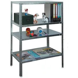 Simon Rack Regal 150 x 100 x 40 cm Silber