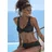 LASCANA Bikini-Top Damen Schwarz 42 Cup F