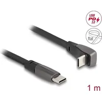 DeLock USB-C® Kabel USB 2.0 USB-C® Stecker, USB-C® Stecker 1.00m Schwarz 80751