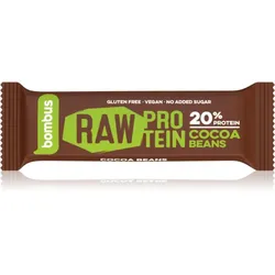 Bombus Raw Protein Proteinriegel Geschmack Cocoa Beans 50 g