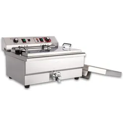 Beeketal Gastronomie Friteuse Fritteuse 400 V BWF-301P