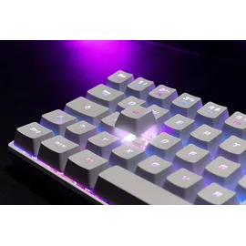 ISY IGK-5000-WT Mini Size, Gaming Tastatur , Mechanisch, Sonstiges, kabelgebunden, Weiß
