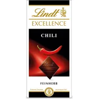 Lindt Excellence Chili Feinherbe Schokolade mit feuriger Chili 100g
