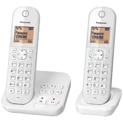 Panasonic KX-TGC422 DECT-Telefon Anrufer-Identifikation Weiß
