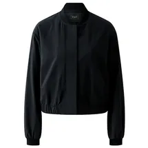 Oui Blouson mit verdeckter Knopfleiste, black 38