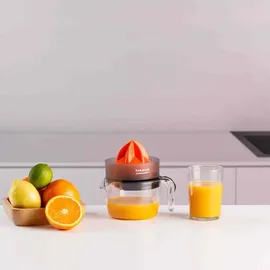 TAURUS CITRUS COMPACT Entsafter Schwarz/Orange/Transparent
