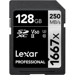 LEXAR SDXC-Card 128GB Professional UHS-II (1667x) (Angebot)