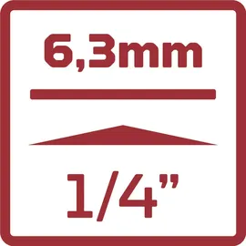 Gedore Steckschlüssel-Satz 1/4" + 1/2" 92-tlg.