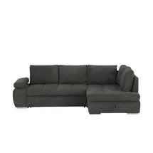 Switch Eckcouch Flachgewebe 3-Sitzer Blau
