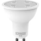 Schwaiger LED Leuchtmittel 4,8 W GU10 warmweiß