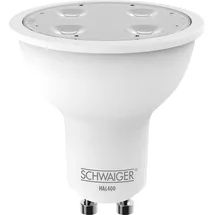 Schwaiger LED Leuchtmittel 4,8 W GU10 warmweiß