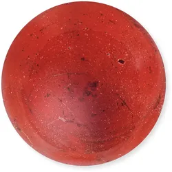 Einlage für Schmuckanhänger ENGELSRUFER "POWERFUL STONE, ERS-HEAL" Gr. XS, rot (rot, rot), Schmuck-Wechselteile, Damen, XS, Stein, Edelstein, Ø:11,7mm in Gr. XS