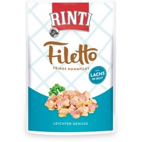 Rinti Filetto Huhn & Lachs in Jelly 24 x 100 g