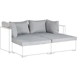 Outdoor Kissenbezug Set NOTO Grau
