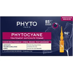 Phyto Phytocyane Ampullen-Kur Reaktiver Haarausfall Frau