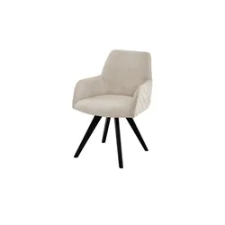 Woodford Esszimmerstuhl Delhi ¦ creme ¦ Maße (cm): B: 61 H: 88 T: 66.5