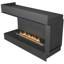 Planika Prime Fire in Casing [Ethanolbrenner mit Gehäuse]: 990+ mm - Front + links offen