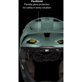 Uvex Revolt MIPS 52-57 cm moss green-black matt  2025