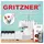 Gritzner - Kayser GRITZNER 788 Overlock Neue Version 2025 mit Fadenabschneider + LED Beleuchtung Black&White Edition mit Fadenschere und Overlockgarn
