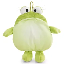NICI NICI, Wärmflasche Frosch Frowin 300ml 32cm GREEN (0.30 l, Bettflasche mit Bezug)