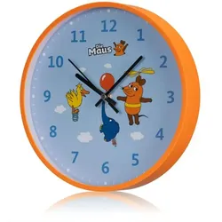 DieMaus Kinder-Wanduhr Maus, Elefant & Ente