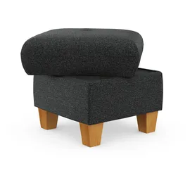 Home Affaire Polsterhocker Lindgren 61 x 46 x 61 cm Grau