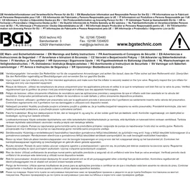 BGS Ersatzschlauch für Reifenfüllpistolen 0,54 m (55411)