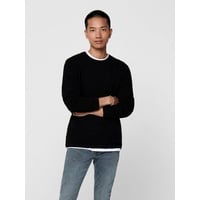Only & Sons Pullover 'Panter' & Schwarz - L